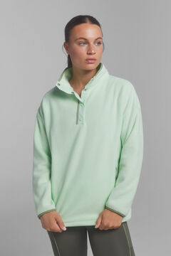 Dash and Stars Jersey tejido polar verde verde