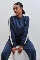 Dash and Stars Sweatshirt de manga comprida soft touch azul azul