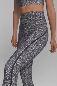 Dash and Stars Leggings 4D STRETCH cor preta preto