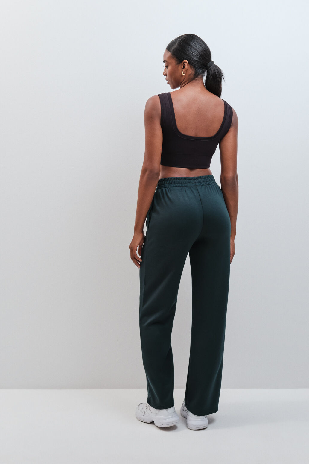 Dash and Stars Cal&ccedil;a comprida soft touch verde azul
