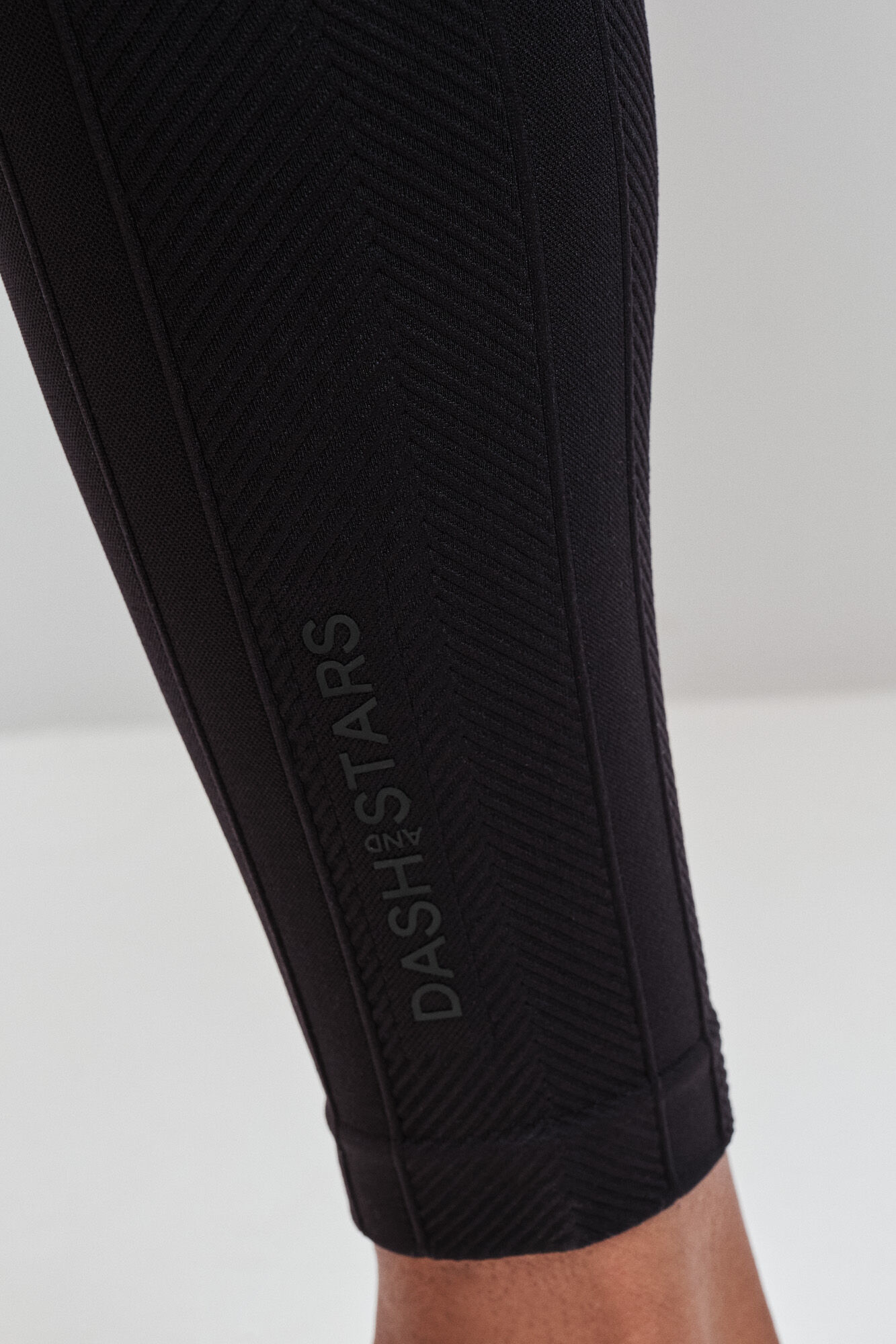 Dash and Stars Legging comprido SEAMLESS COMFORT preto preto