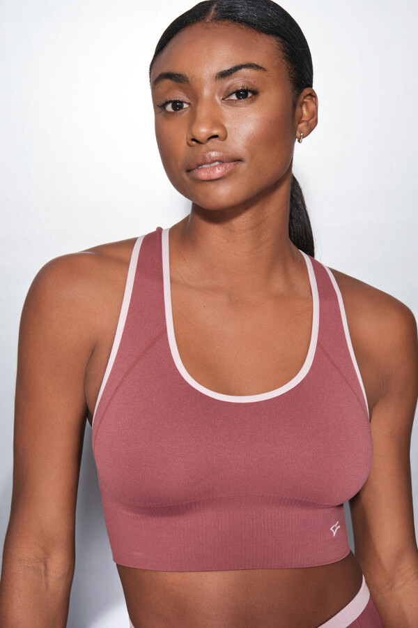 Dash and Stars Soutien desportivo rosa SEAMLESS COMFORT rosa