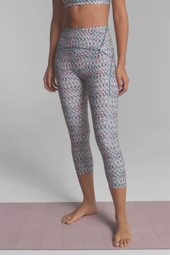 Dash and Stars Leggings SOFT MOVE crop estampado multicolor estampado
