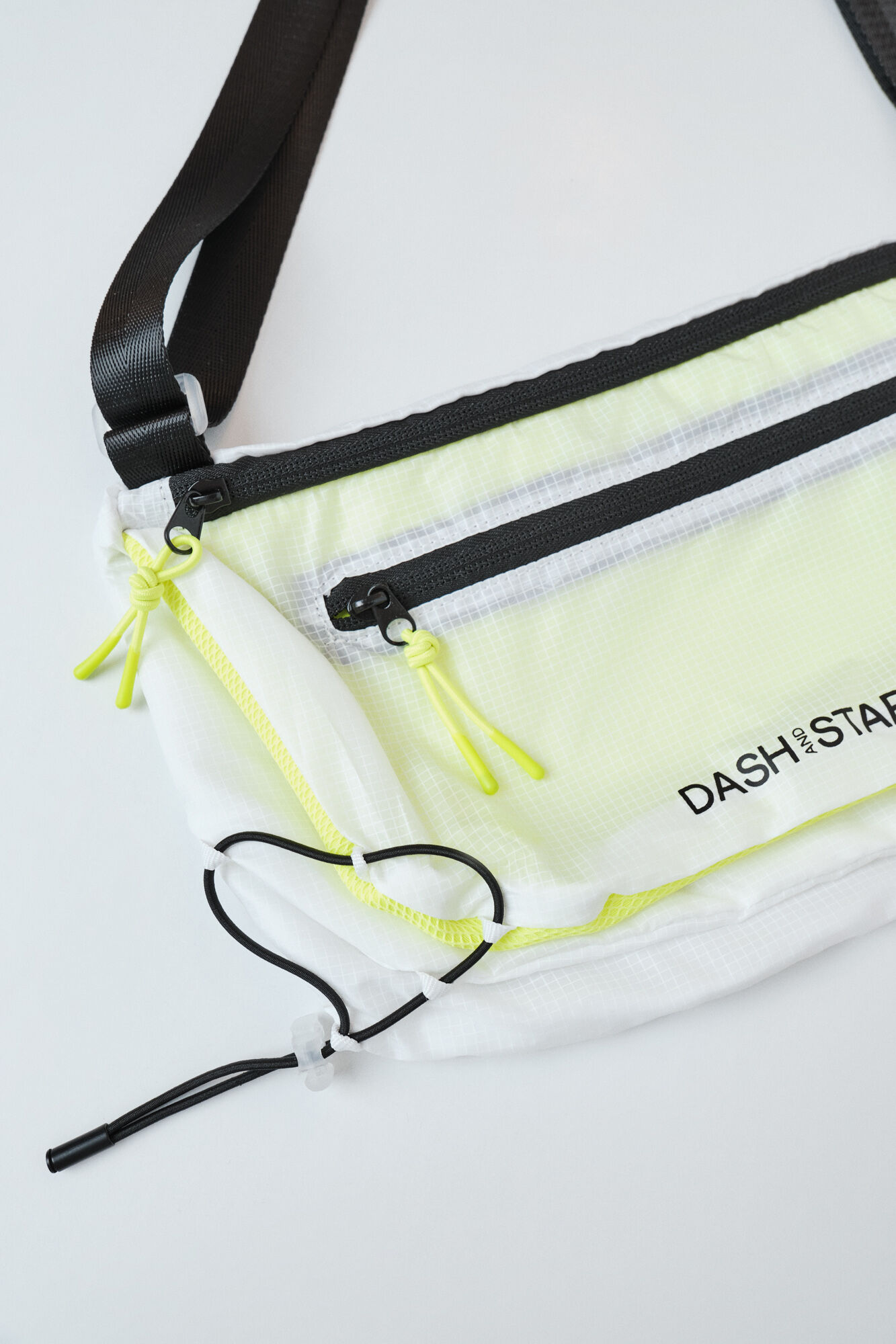 Dash and Stars Mala a tiracolo t&eacute;cnica branca