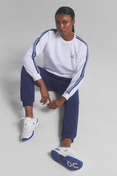 Dash and Stars Pantalón jogger algodón azul azul