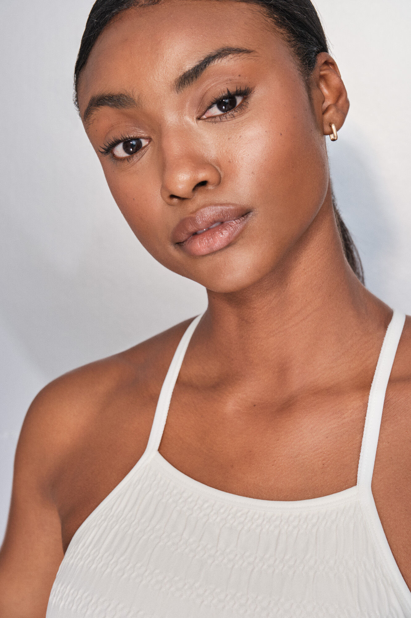 Dash and Stars Soutien desportivo branco SEAMLESS COMFORT beige