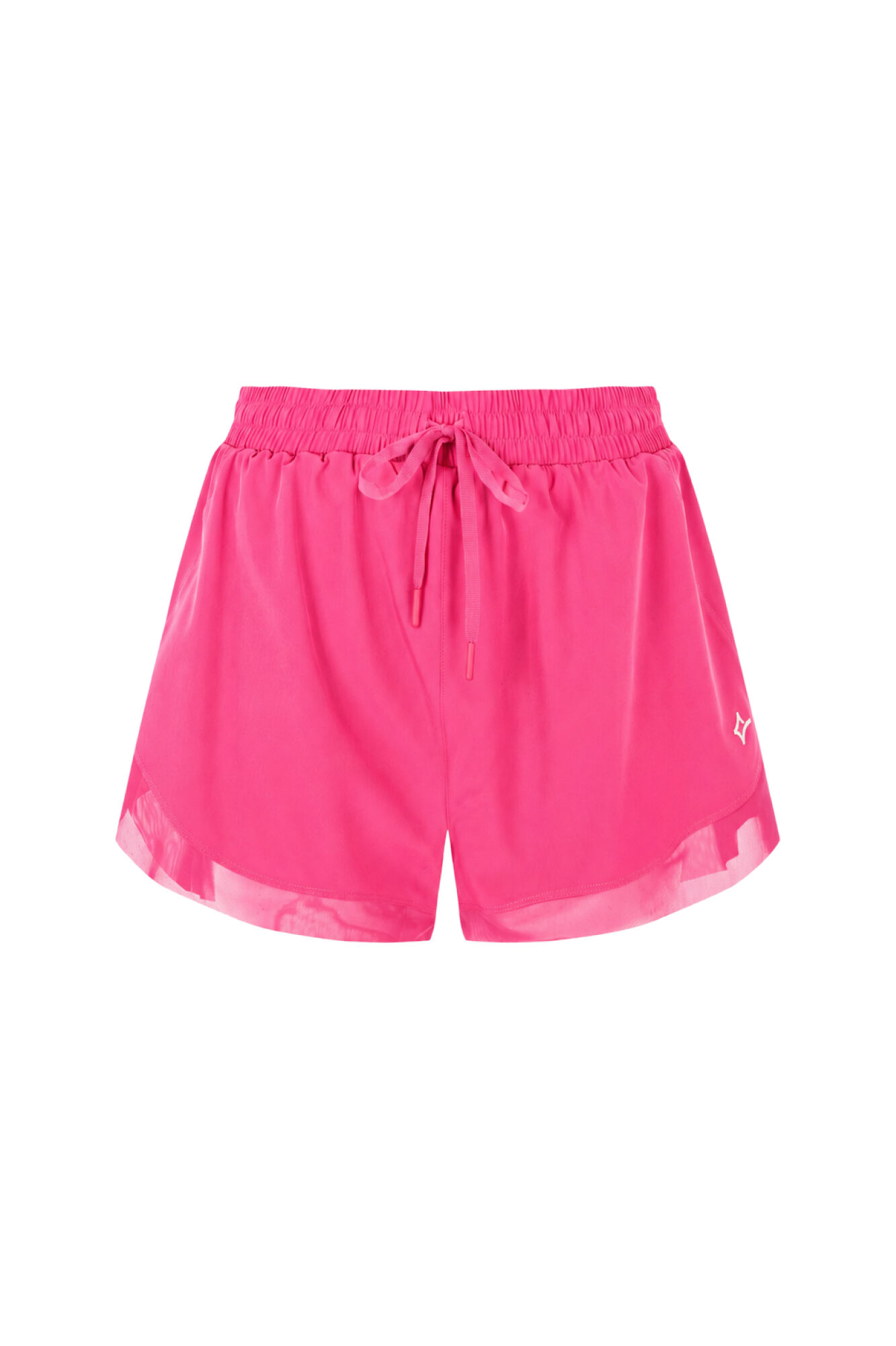Dash and Stars Cal&ccedil;&otilde;es ultraleves em malha rosa rosa
