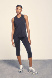 Dash and Stars Legging medio negro 4D Strecht preto