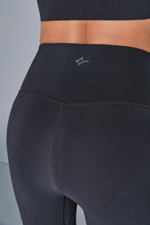 Dash and Stars Leggings Capri COMPRESSIVE negro negro