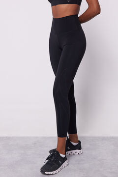 Dash and Stars Leggings pretos Compressive preto