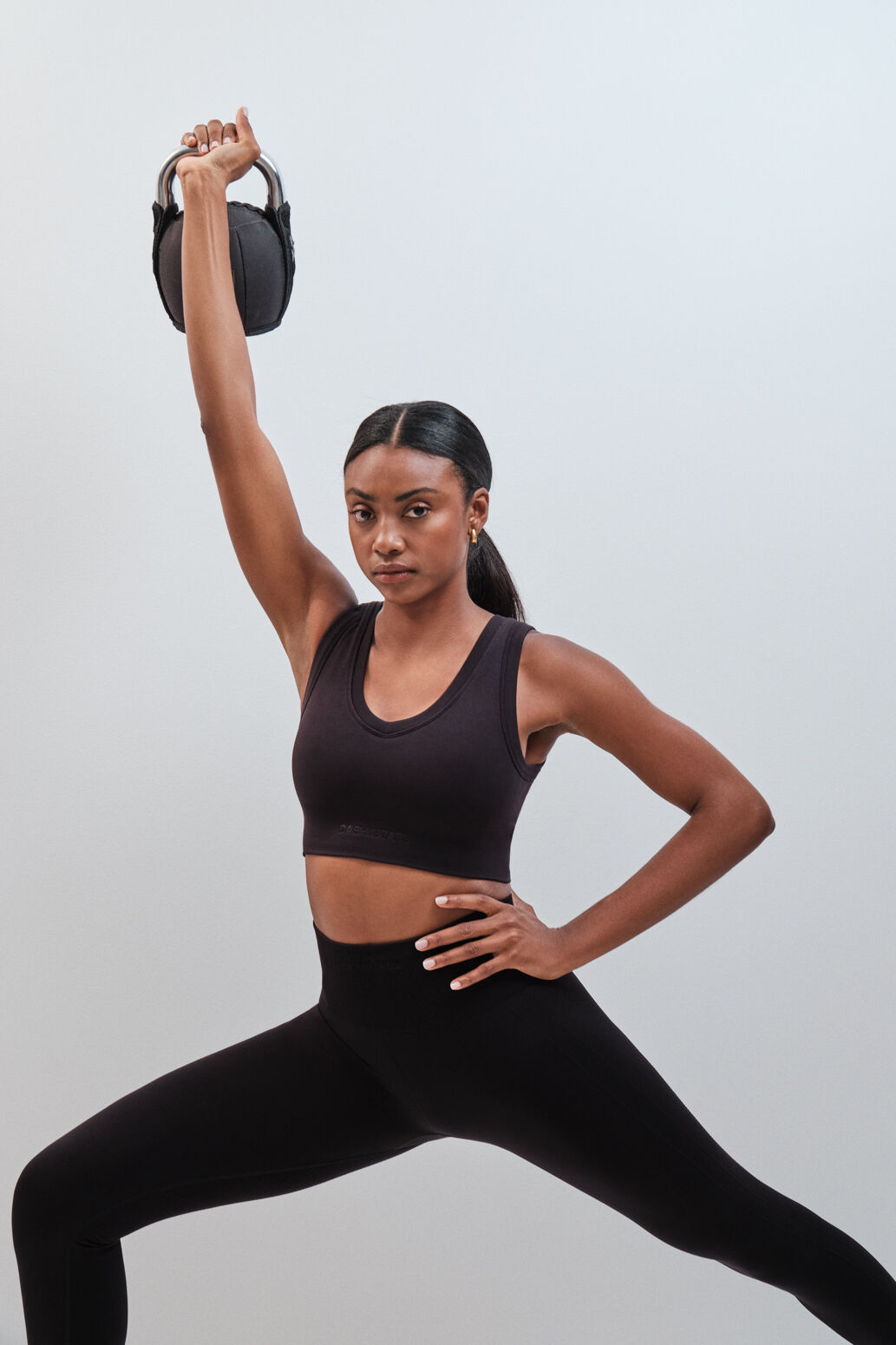 Dash and Stars Soutien desportivo SEAMLESS COMFORT preto preto