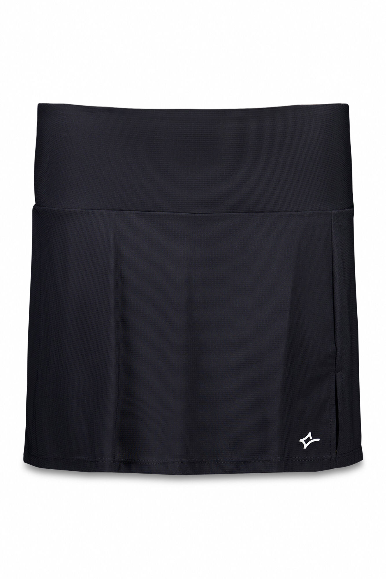 Dash and Stars Falda microfibra negra malla interior negro