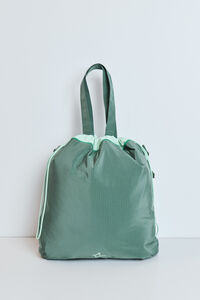 Dash and Stars Mala tote bag acolchoada em nylon