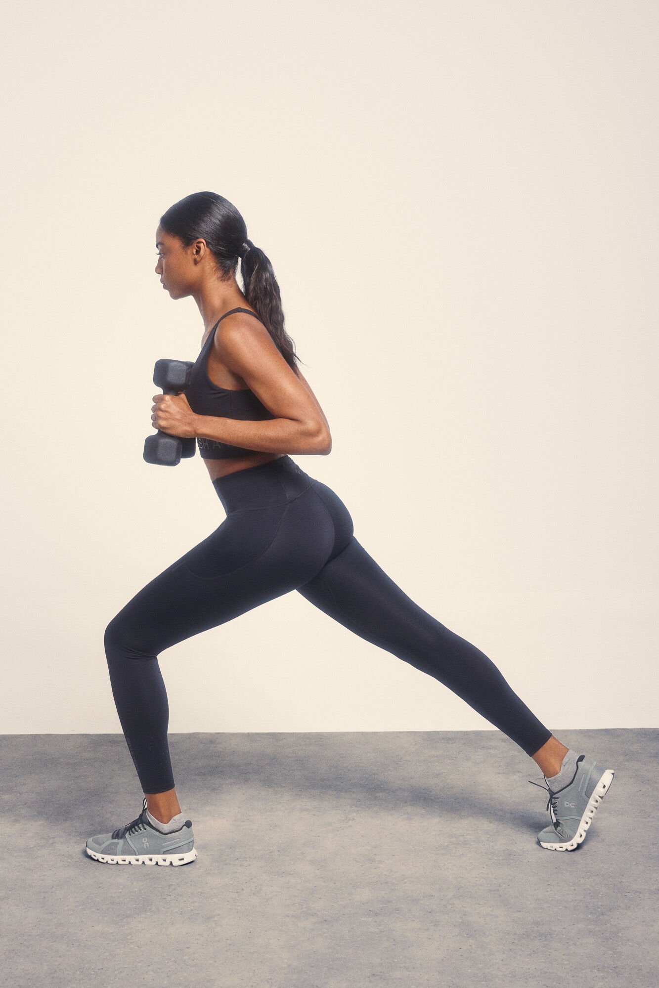 Dash and Stars Legging negro microfibra 4D Strecht