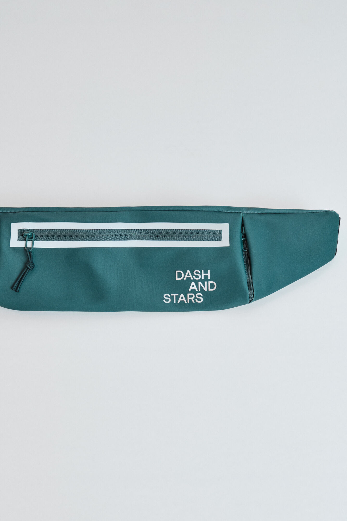 Dash and Stars Bolsa de cintura t&eacute;cnica verde verde