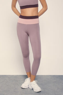Dash and Stars Legging bloco STRETCH rosa 4D rosa