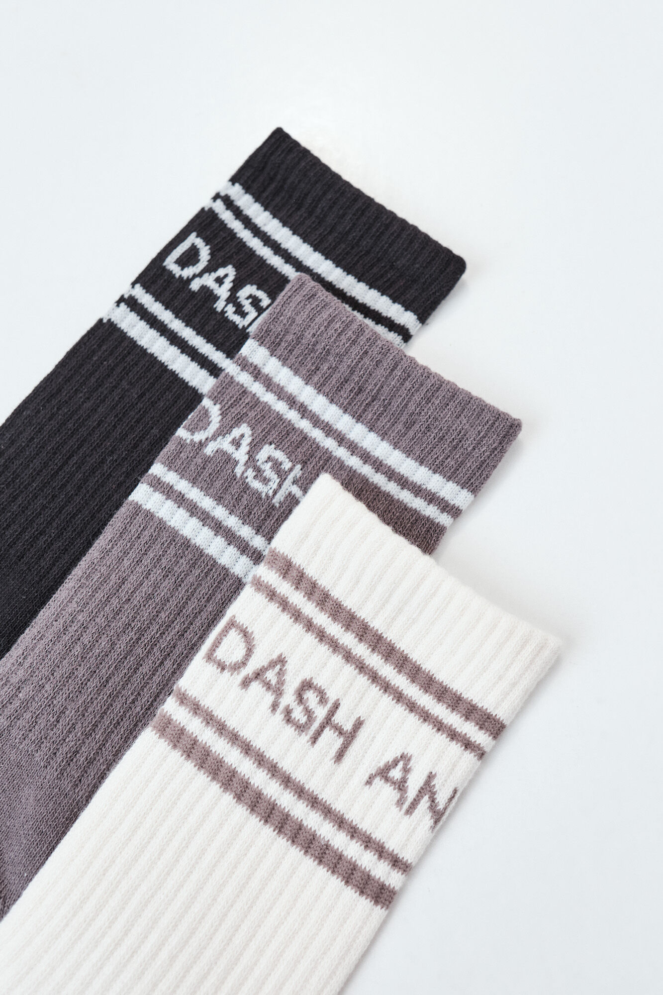 Dash and Stars Pack 3 meias em algod&atilde;o