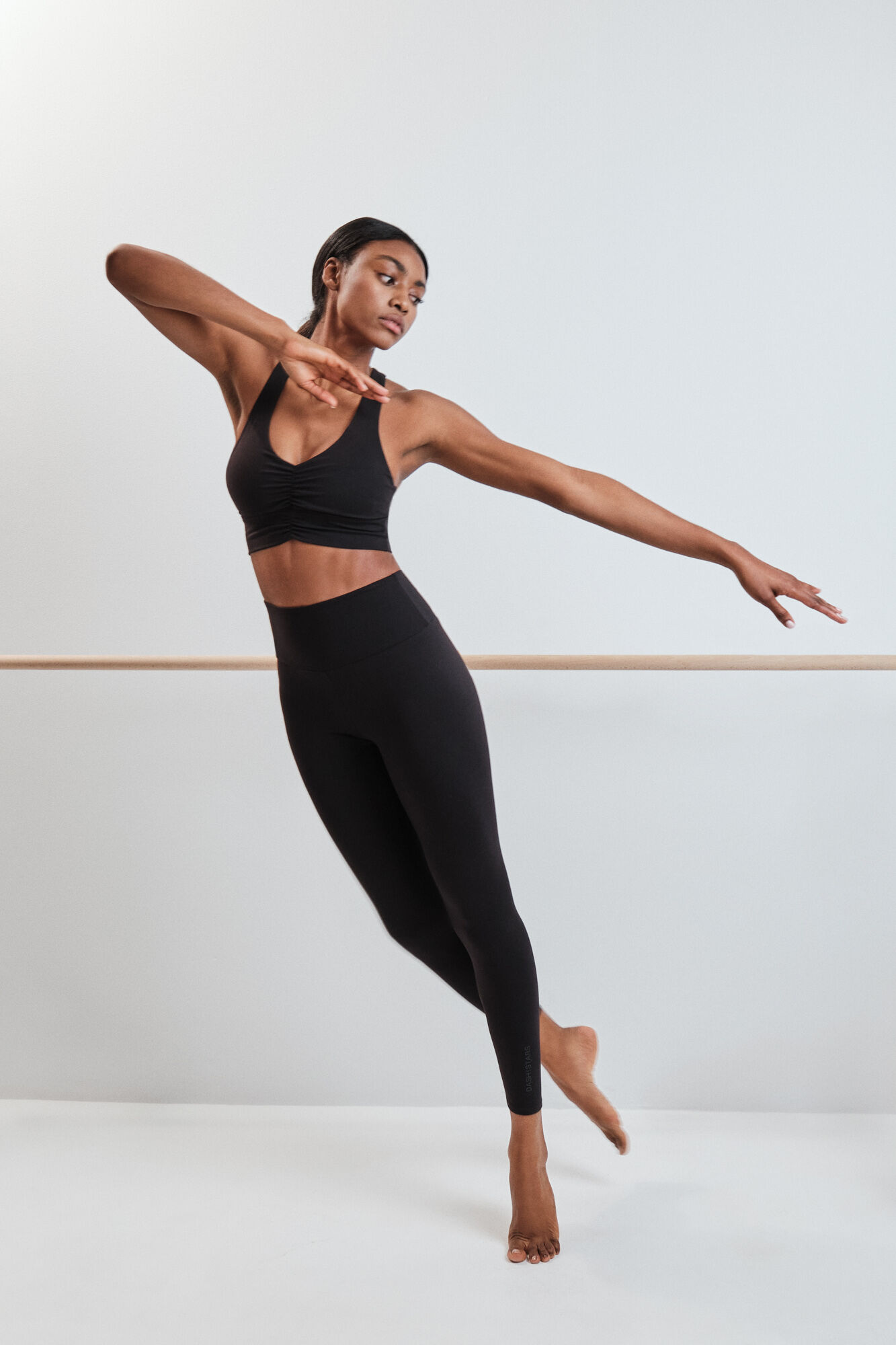 Dash and Stars Soutien desportivo SOFT MOVE preto