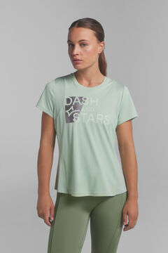Dash and Stars Camiseta técnica ligera verde verde