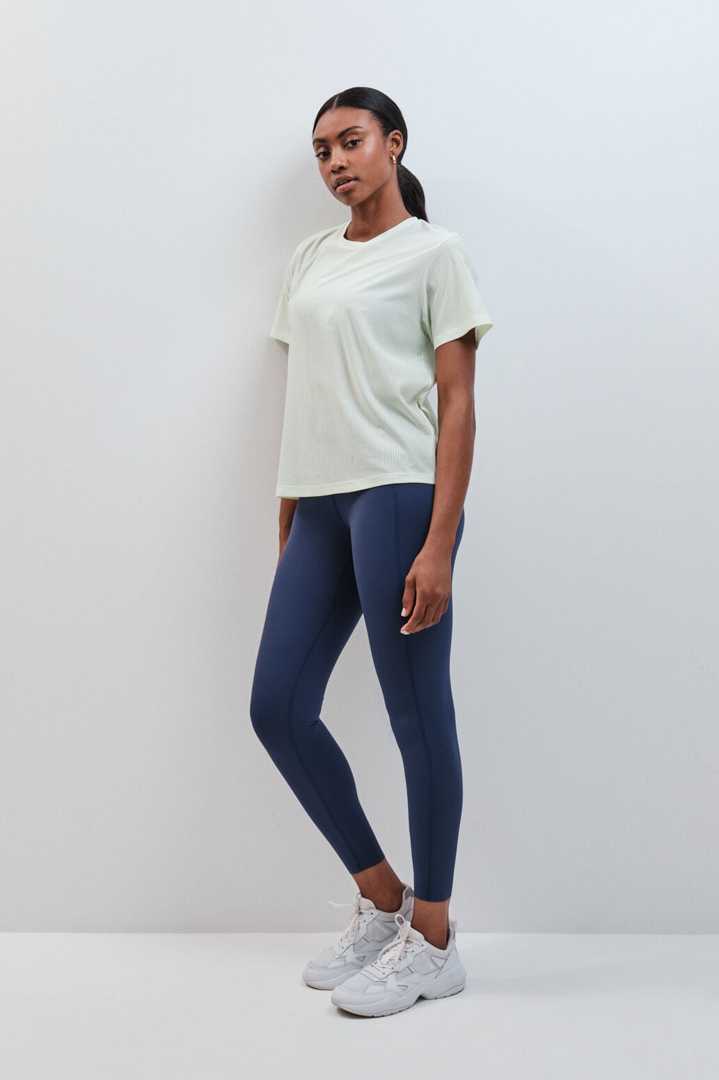 Dash and Stars Leggings COMPRESSIVE comprida azul