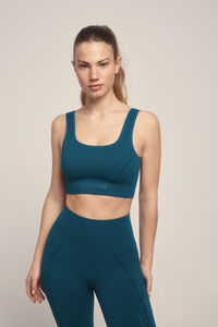 Dash and Stars Sujetador deportivo SEAMLESS COMFORT verde oscuro verde