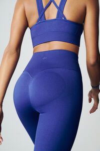 Dash and Stars Legging push up azul SEAMLESS FIT
