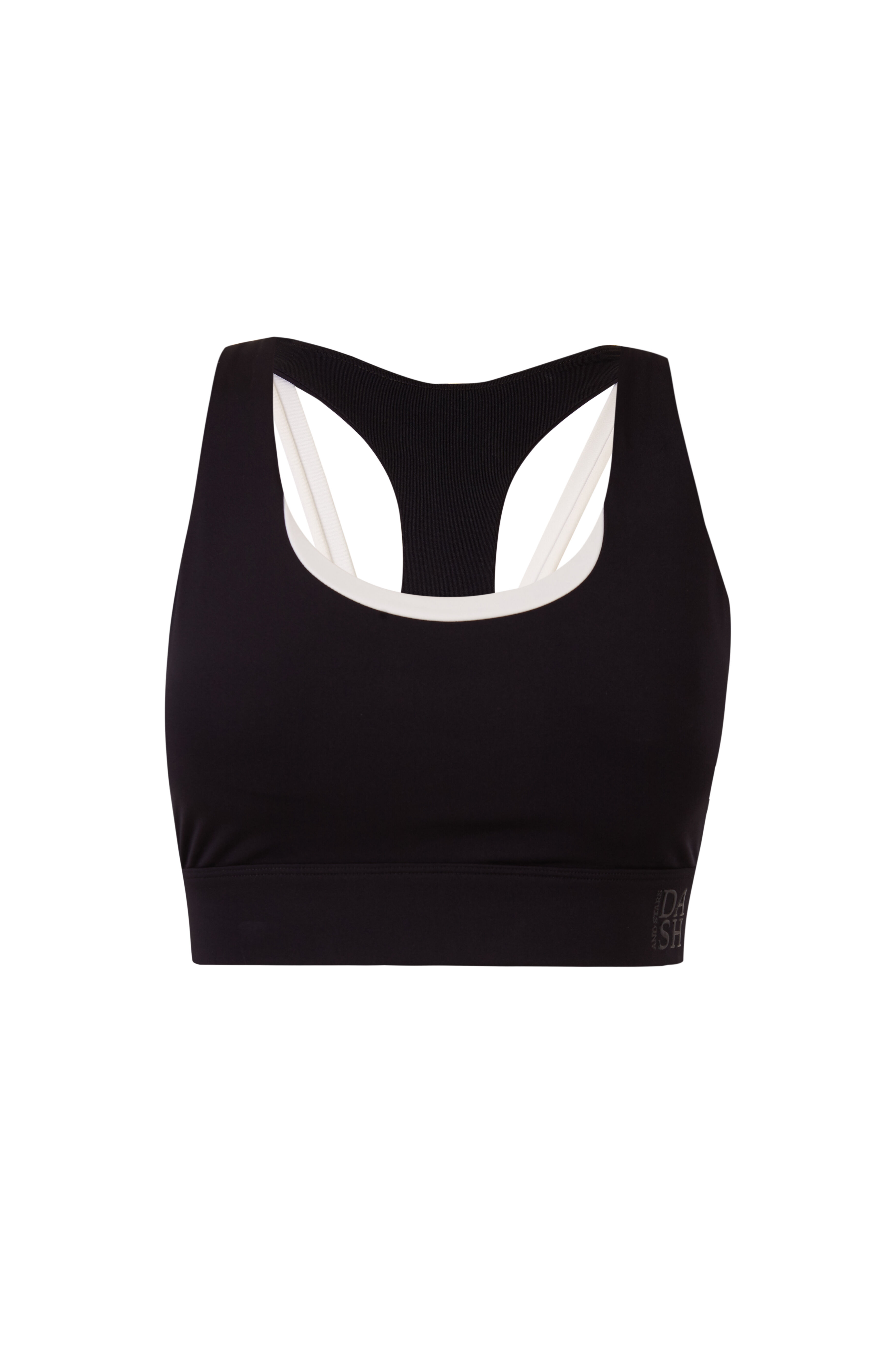 Dash and Stars Soutien desportivo 4D STRETCH preto preto