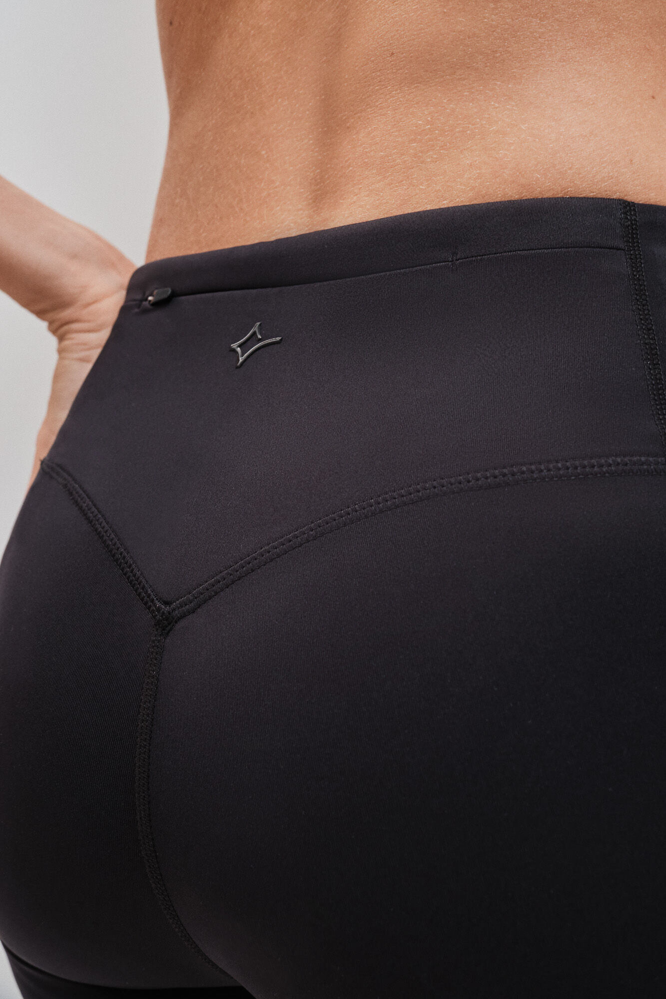 Dash and Stars Leggings ciclista 4D STRETCH preto preto