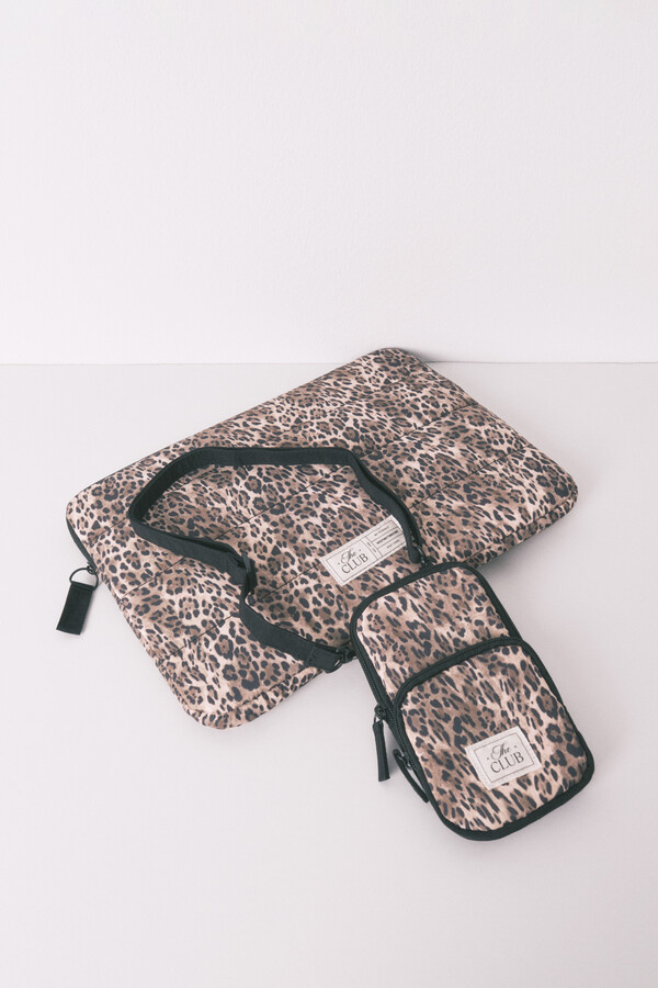 Women'secret Capa para celular de nylon com estampa animal cru