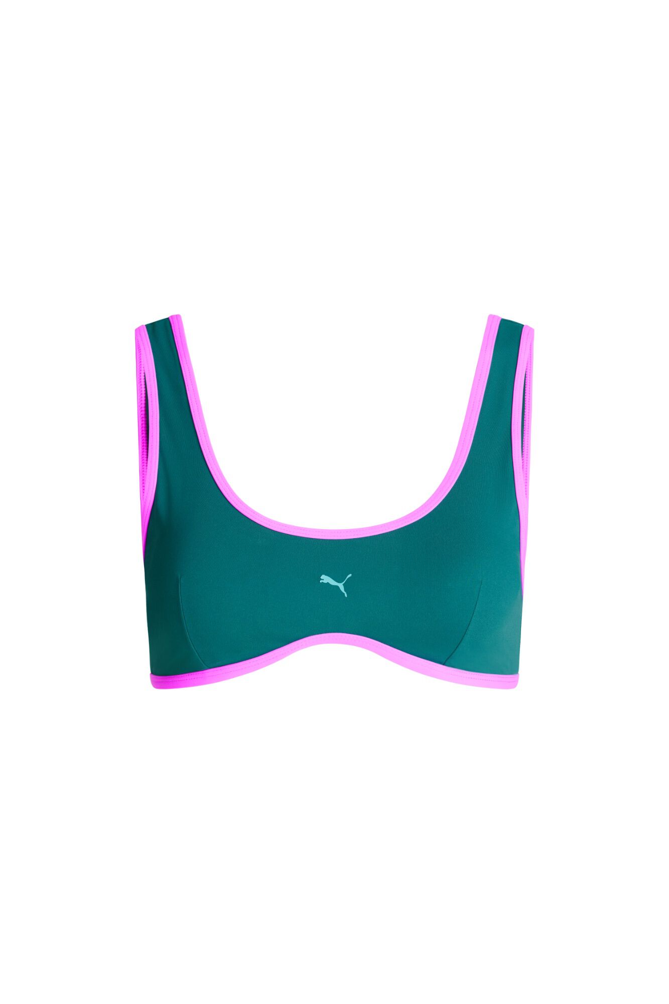 Modibodi Top de biqu&iacute;ni Puma verde bege