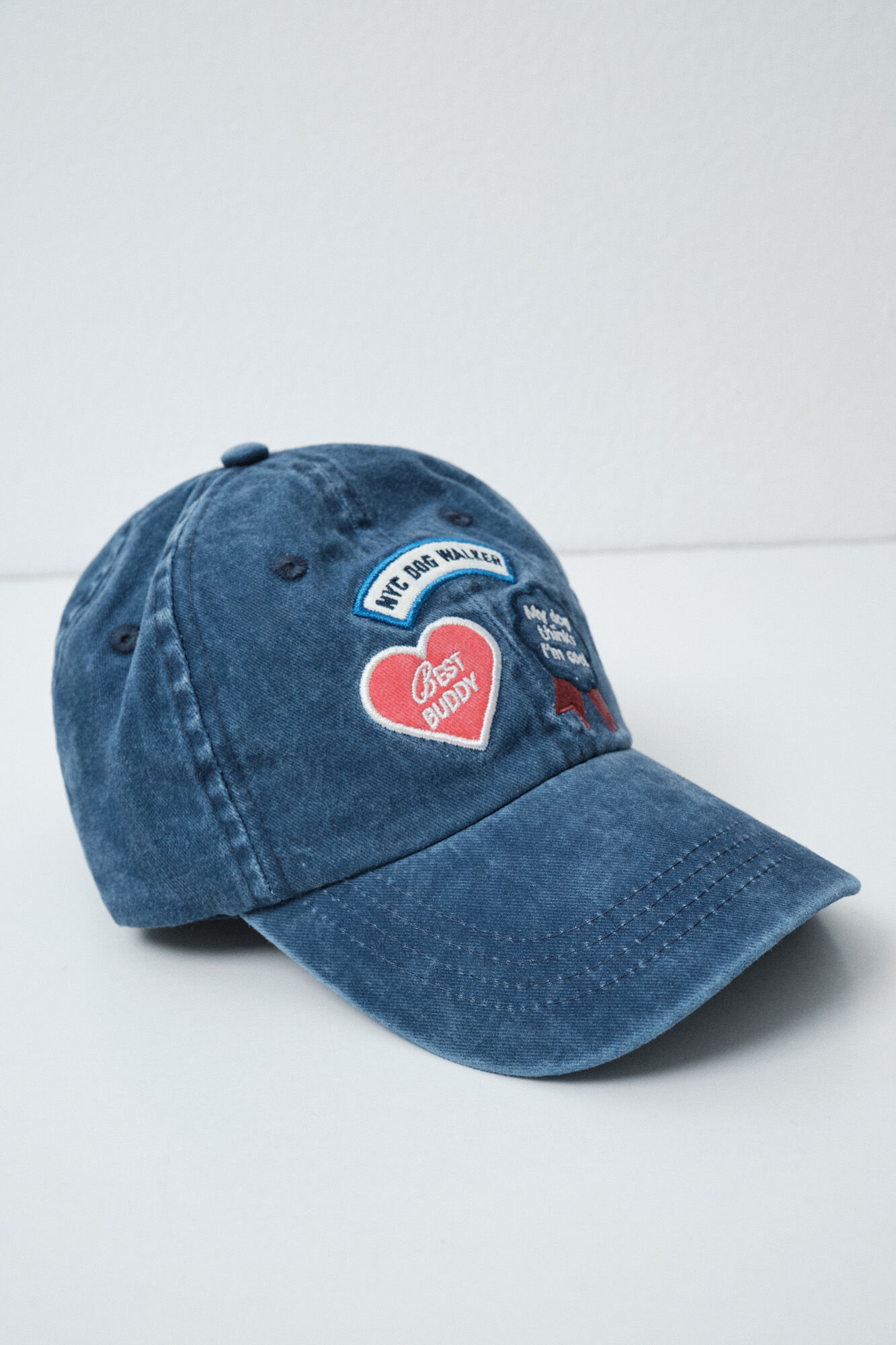 Women'secret Bon&eacute; azul bordado azul