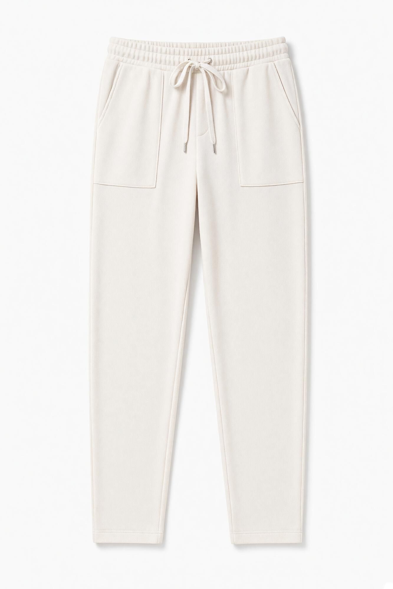 Women'secret Cal&ccedil;a comprida de bombazina branca bege