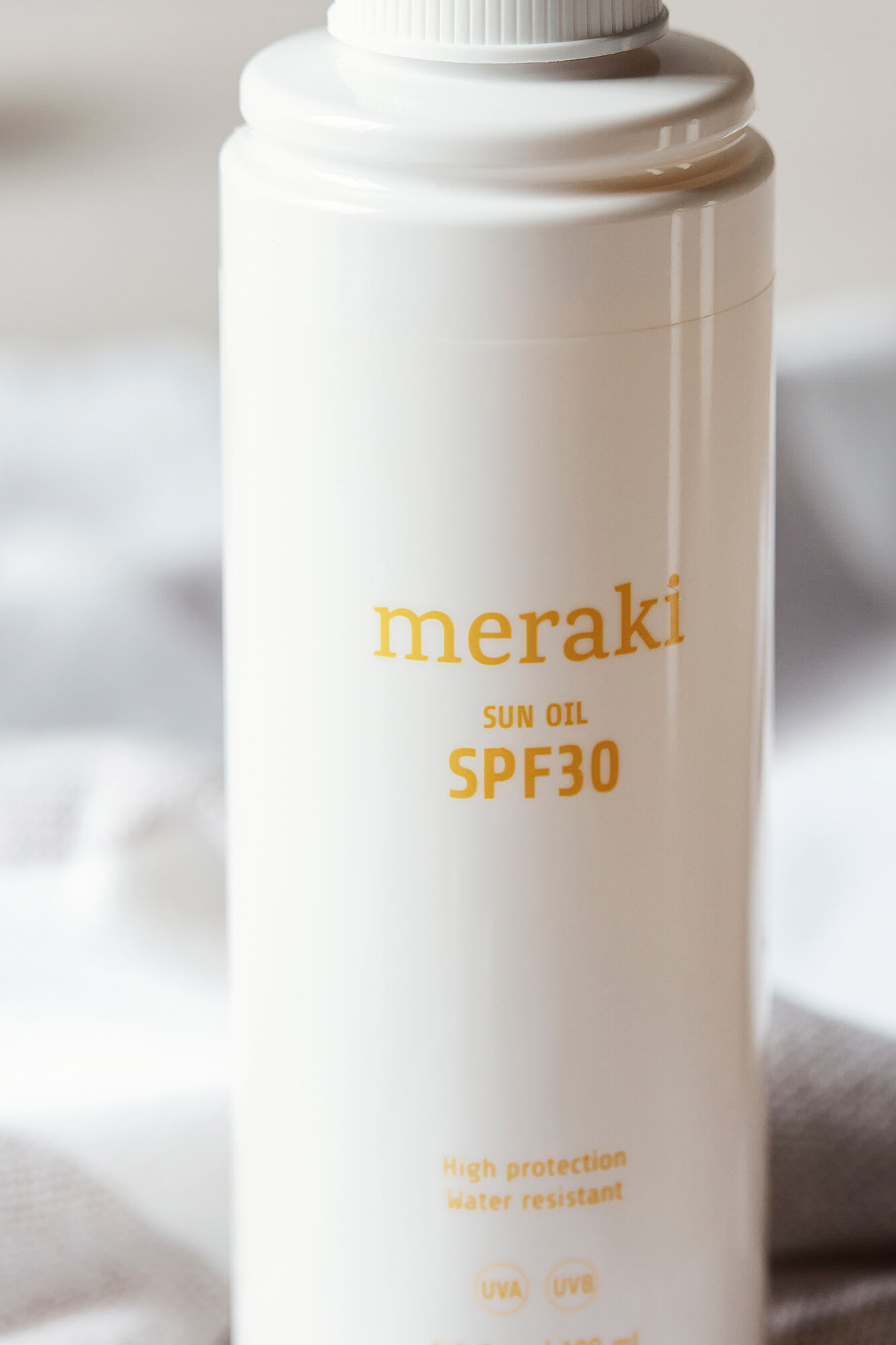 Meraki Aceite protector solar corporal blanco