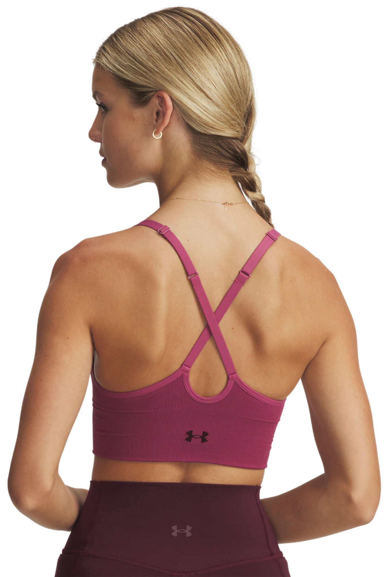 Under Armour Soutien desportivo feminino de baixo suporte