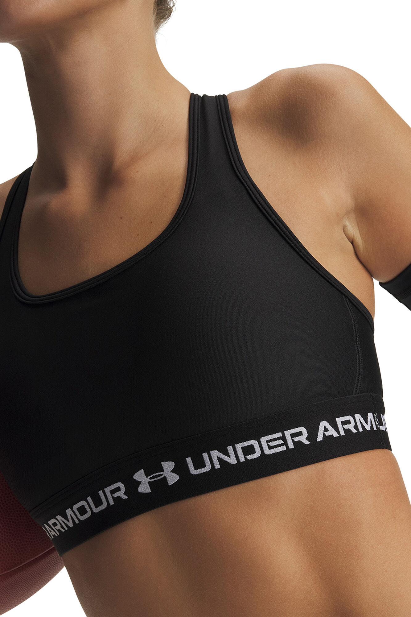 Under Armour Soutien desportivo t&eacute;cnico preto