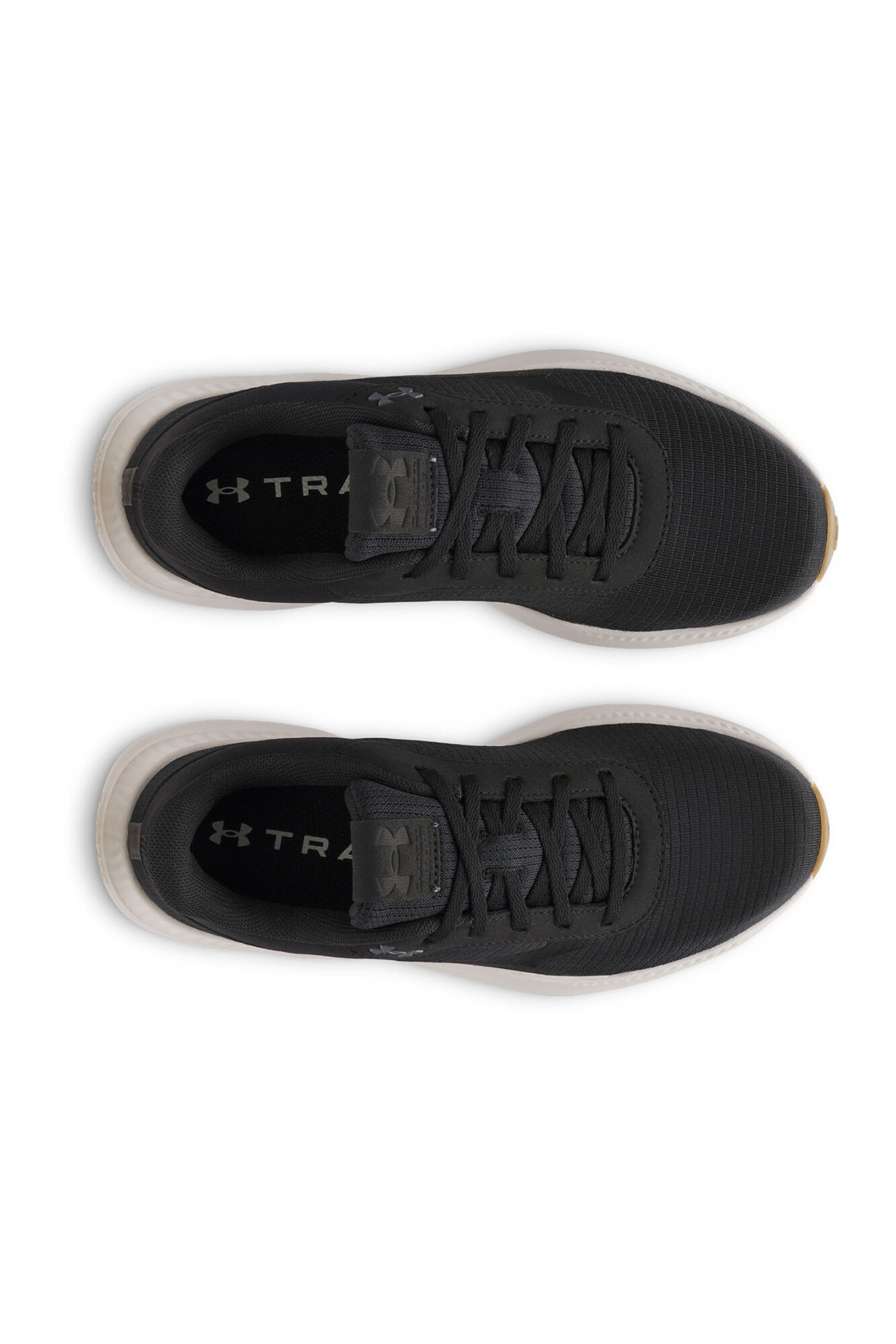 Under Armour Chinelos de quarto de corrida femininos cinzento