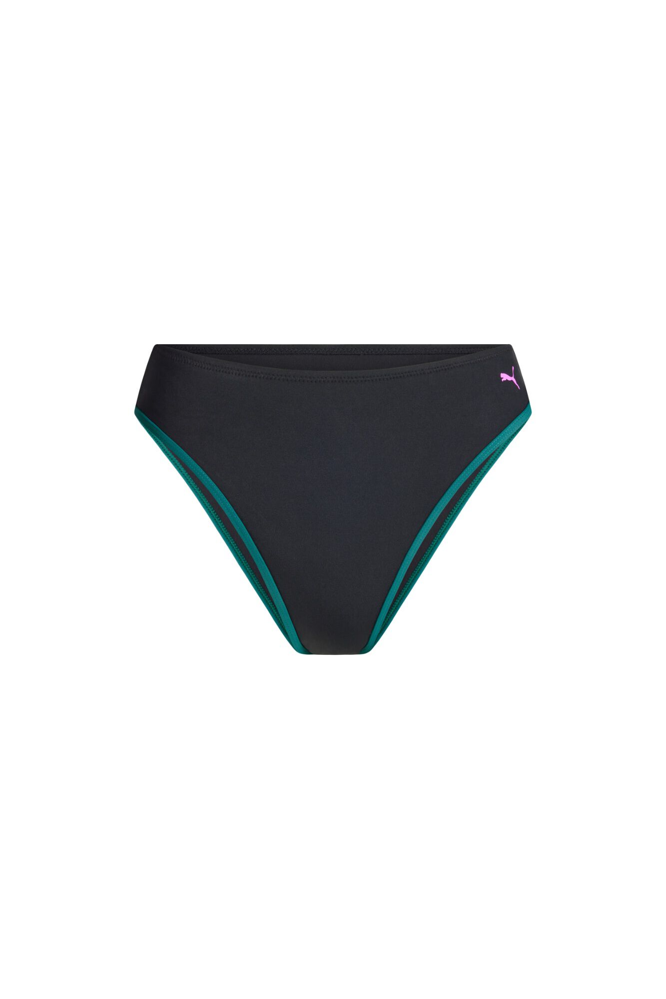 Modibodi Puma Braga de Bikini Menstrual Alta Flujo S&uacute;per Black negro