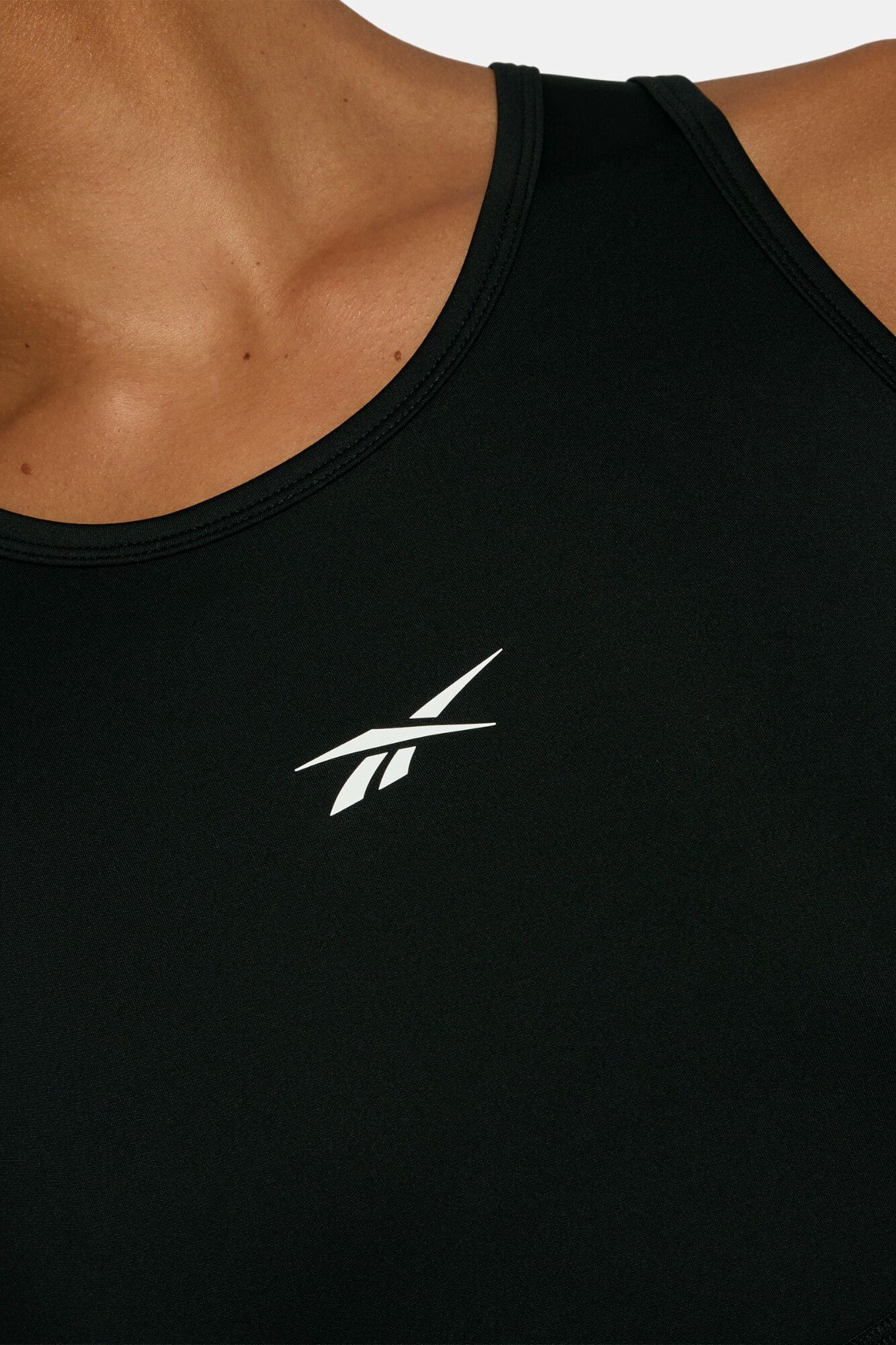 Reebok Soutien desportivo de suporte m&eacute;dio preto