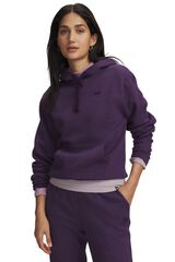Under Armour Sweatshirt com capuz para mulher rosa