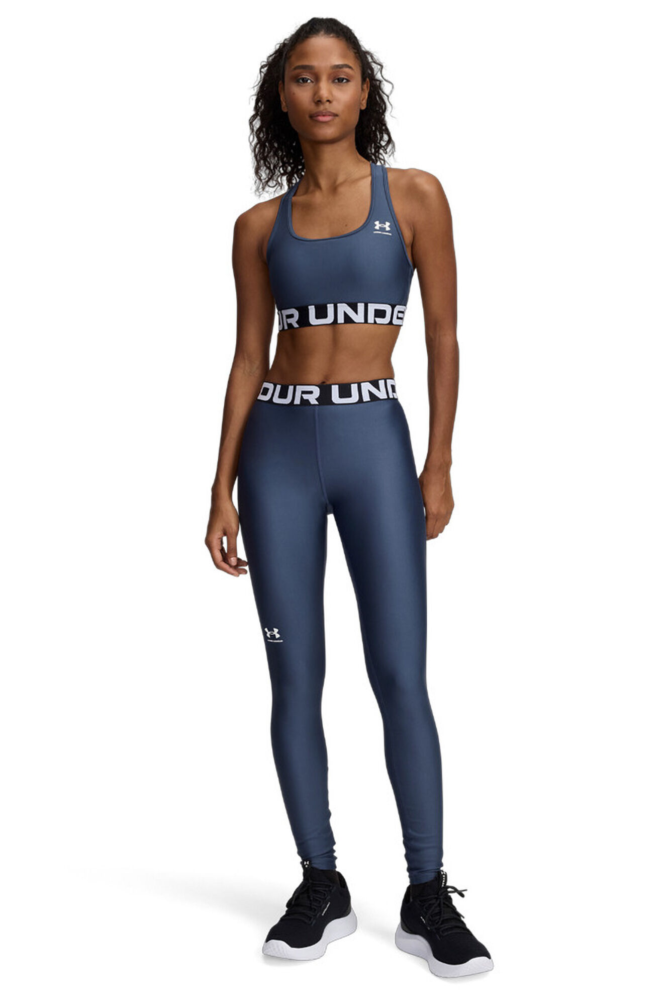 Under Armour Leggings femininas cinza superclaro