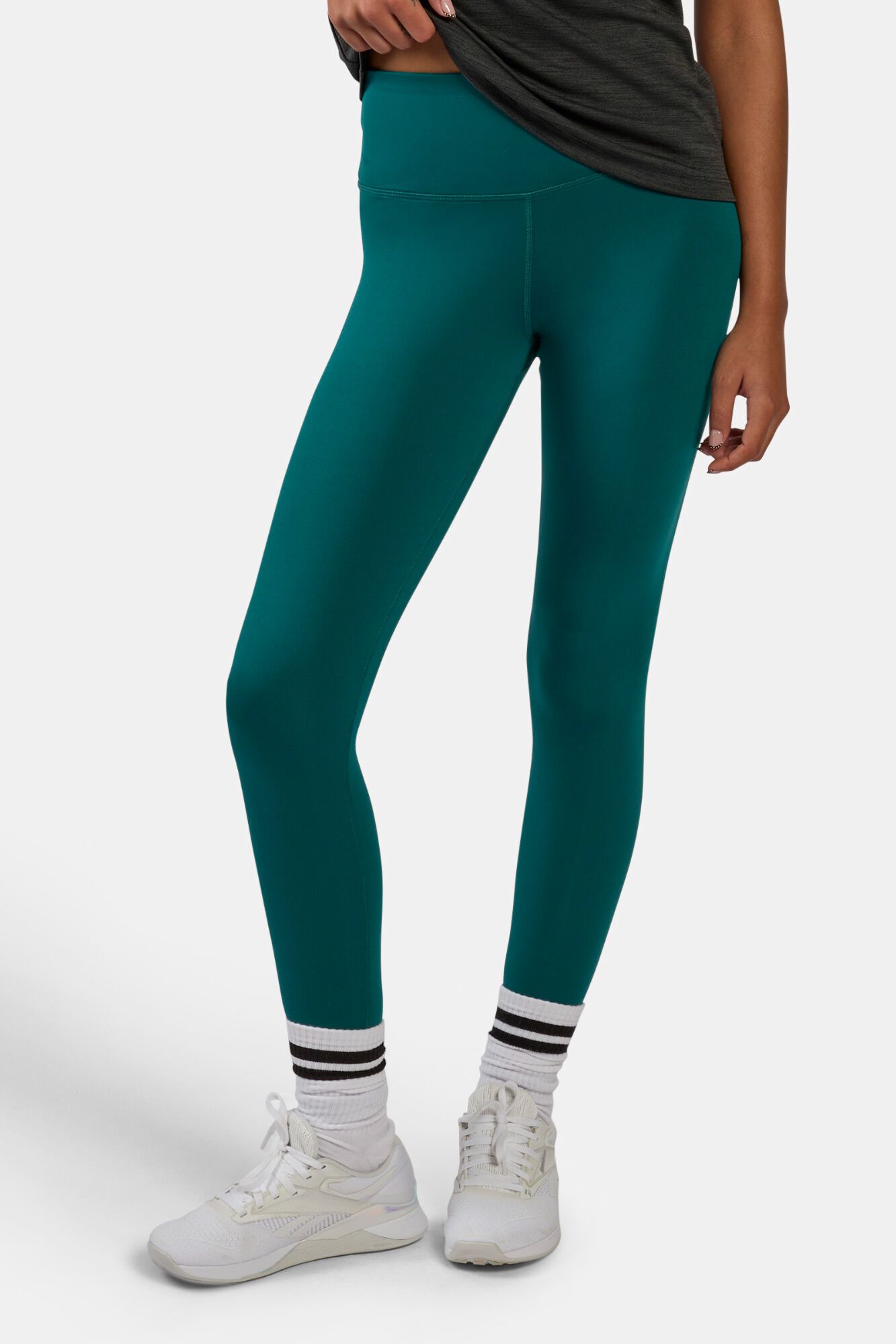 Reebok Cal&ccedil;a de treino cintura alta verde