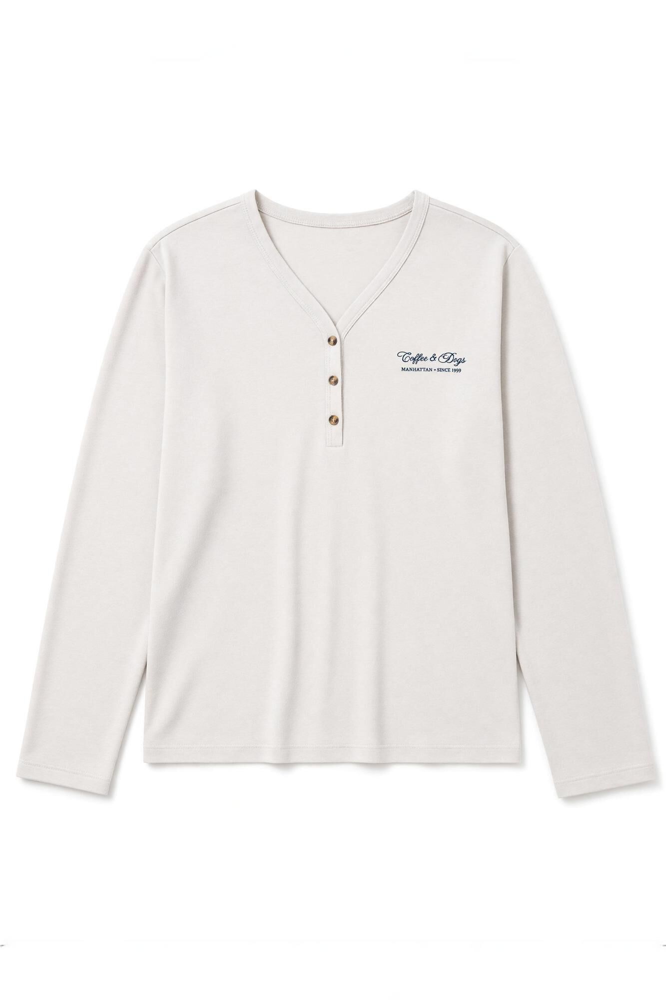 Women'secret T-shirt de malha soft touch cinzenta cinzento