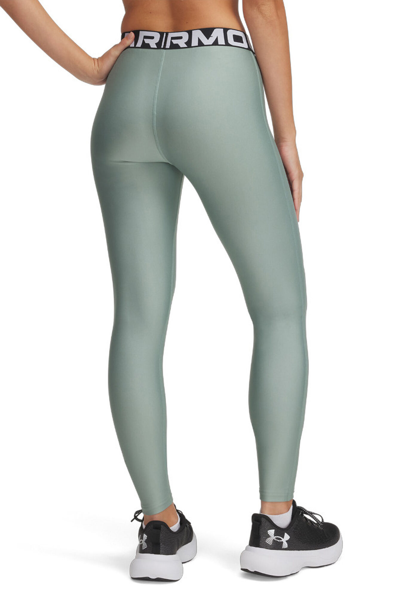 Under Armour Leggings femininas verdes superleves