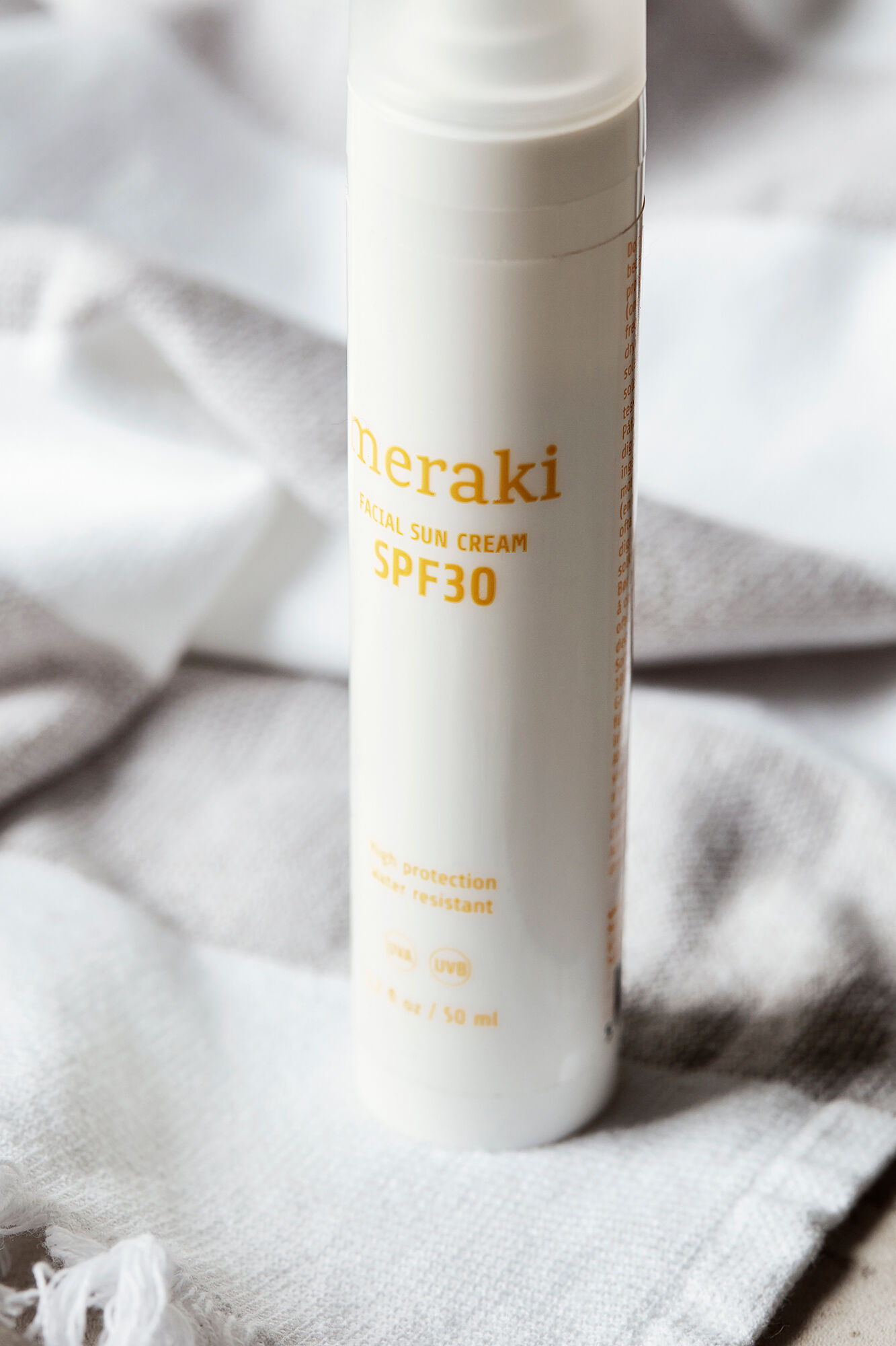 Meraki Crema protector solar facial blanco