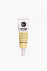 Womensecret Protector solar químico SPF50+PA++++  amarillo