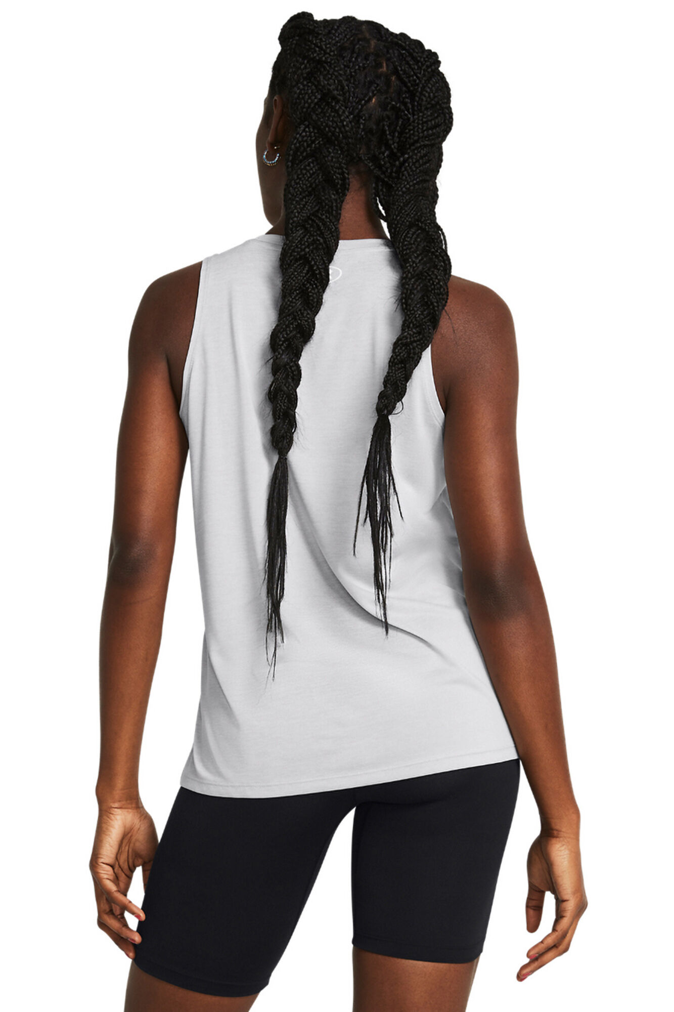 Under Armour Camiseta feminina manga  cinzento