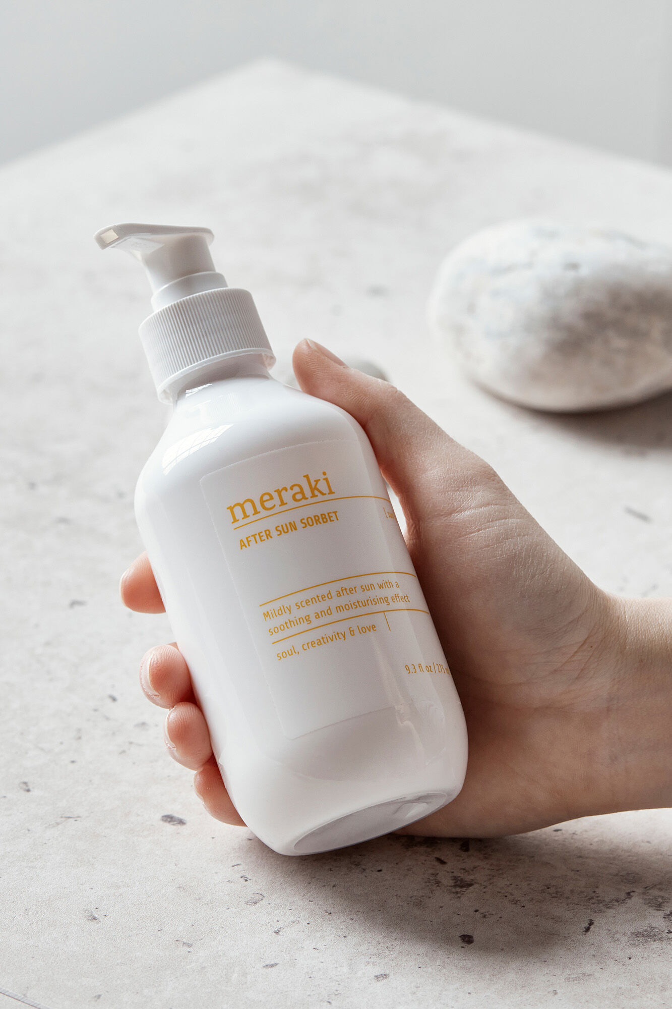 Meraki Crema after sun