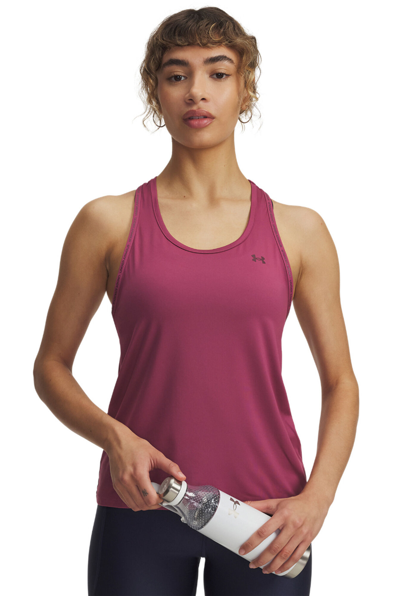 Under Armour T-shirt feminina sem mangas