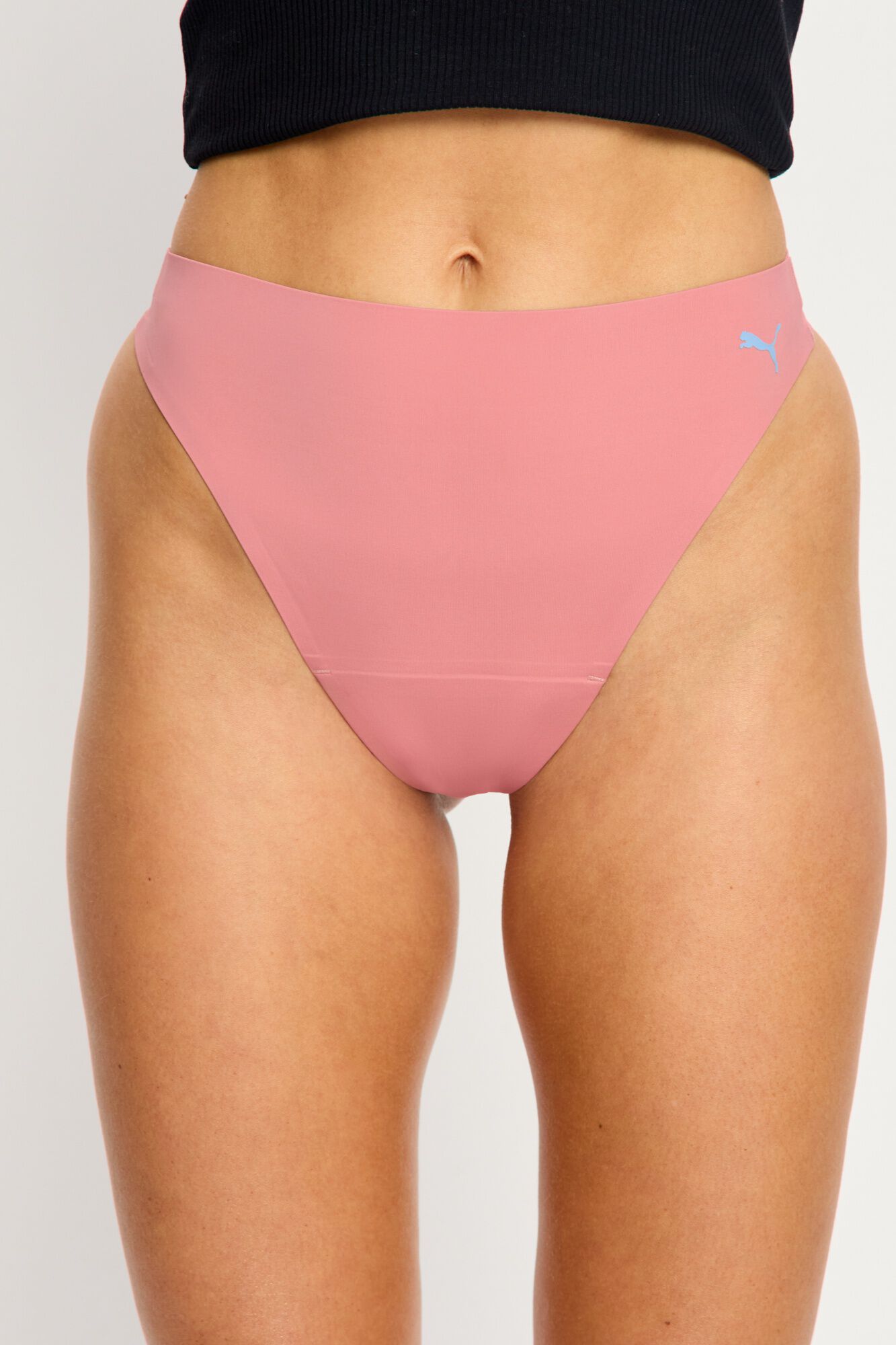 Modibodi Tanga menstrual sem costura fluxo moderado rosa rosa