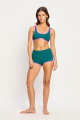 Modibodi Puma Short Banho Menstrual Fluxo Super Green bege